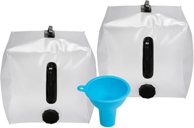 Gewichtszakken Ladder - Stabilisator PVC - Veiligheid Vergroten - Opvouwbaar Water Vulbaar - 20 Liter - Zwart