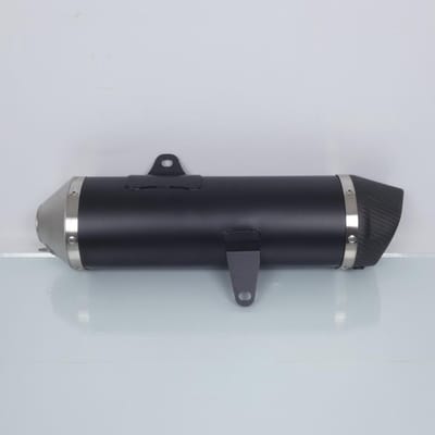 leovince uitlaatdemper voor honda 125 nss forza scooter met abs 2017 tot 2020 nero inox 14052 nieuw