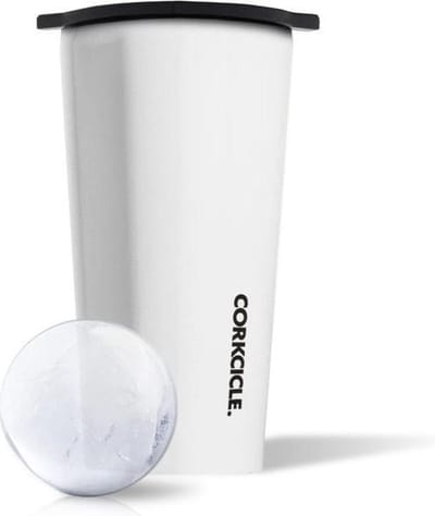 Corkcicle Ijsbollenkit Invisiball 700 Ml Siliconen Wit