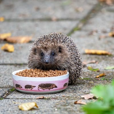 CJ Wildlife - Egelschaal - Getekend door Myrte - Keramiek - Voederschaal