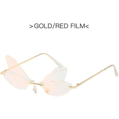 UV-bescherming Lichtgewicht Comfortabel Duurzaam Hoge Kwaliteit Retro Stijlvol Randloos Glazen Vrouw Man Dames Zonnebrillen