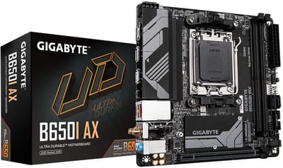 GIGABYTE B650I AX Moederbord - AMD B650 - AMD AM5 - DDR5 RAM - Mini-ITX