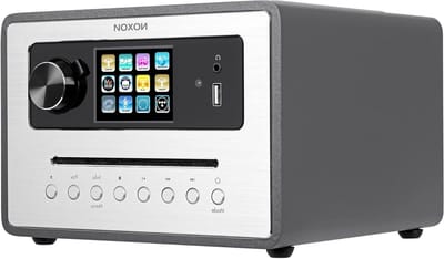 Internetradio CD - Muziekcenter Radio - Muziek Luisteren - All-in-one Geluidssysteem - 360 graden geluid - Antraciet