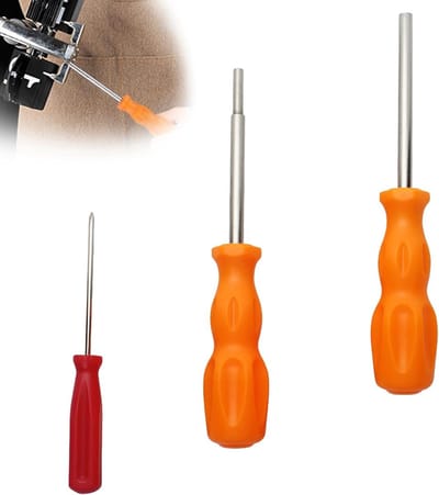Veilige Schroevendraaier Set voor N64, SNES en Gameboy - 4.5 mm en 3.8 mm Magnetische Reparatietools in Oranje