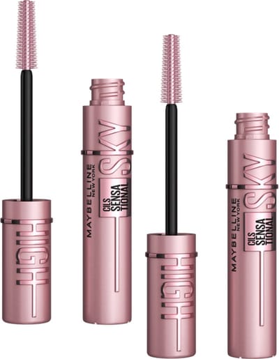 Maybelline New York - Lash Sensational Sky High - Very Black - Zwart - Lengte Mascara - 2 x 7,2ml