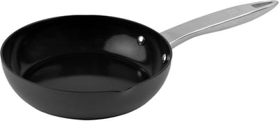Keramische Koekenpan 20 cm - Gerecycled Aluminium - Anti-aanbaklaag - Ovenbestendig - Inductie Geschikt