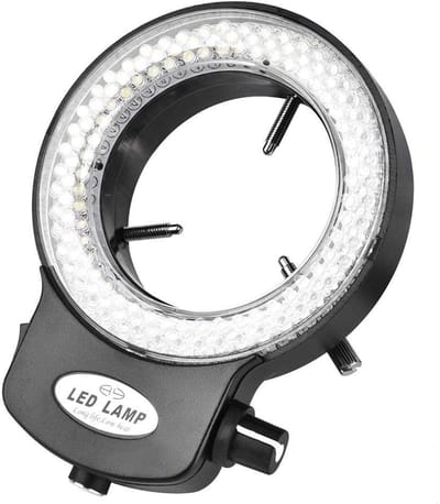 Allecto - LED Ring Light voor Microscoop - Verstelbare Verlichting voor Camera's en Microscopie - Ideaal voor nauwkeurige belichting - 140PCS en mu...