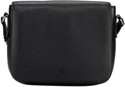 JOST Leren schoudertas Vika Shoulder Bag Black zwart
