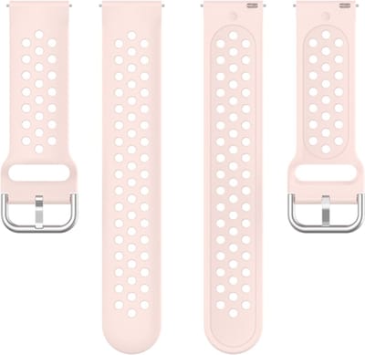 Siliconen bandje - geschikt voor Fitbit Versa / Versa 2 - roze