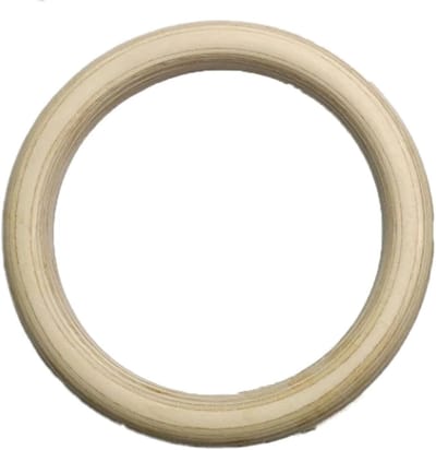 Gymnastiek Ringen - Fitness Ringen - Krachttraining Thuis - Natuurlijk Berkenhout - 28/32MM
