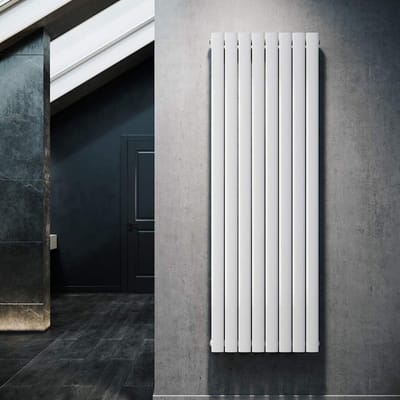 Platte Paneelradiator - Verticale Radiator Wit - Ruimte Verwarmen - Hoge Warmteafgifte - 1800x616mm - Wit