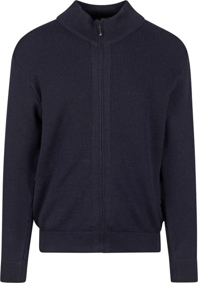 Armor-Lux Kerlouan Vest Wol Donkerblauw (navy) - Maat L - Heren