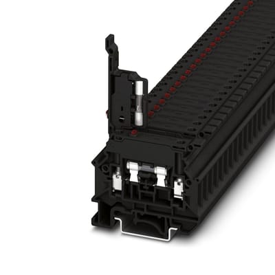 Phoenix Contact 3000540 Zekering-serieklem 8.2 mm Schroeven Zwart 50 stuk(s)
