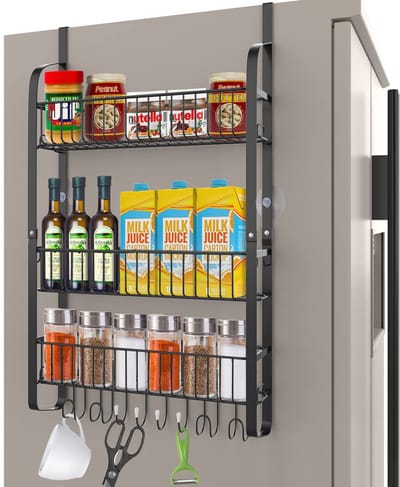 Unyqoos ® Innovatief Hangend Keukenrek voor Optimale Opslagruimte in Je Keuken