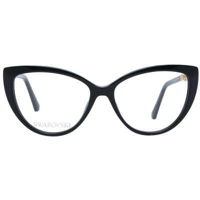 Swarovski Elegante Zwarte Cat Eye Designer Bril