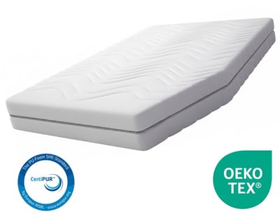 EasyBedden® Matras Fransbed MAATWERK Hobby Caravan 460/495 Koudschuim HR45 circa 14 cm