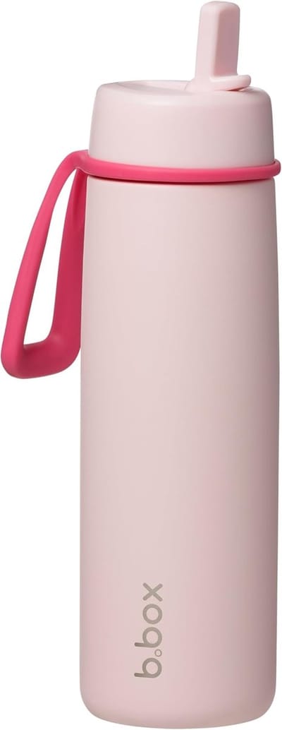 b.box 690mL Geïsoleerde Flip Top Drink- en Waterfles | Drievoudige Laag Geïsoleerd RVS | Houdt Dranken tot 46 uur Koud