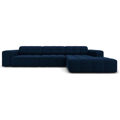 Hoekbank Chicago rechts velvet | Cosmopolitan Design