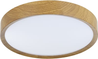 EGLO Musurita Plafondlamp - LED - Ø 34 cm - Bruin