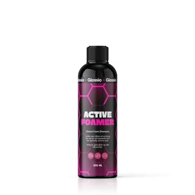 Glossio Active Foamer Premium Werkende Schuim 500ML - Krachtige Autoshampoo voor Dieptereiniging en Glanzende Bescherming van Lakoppervlakken