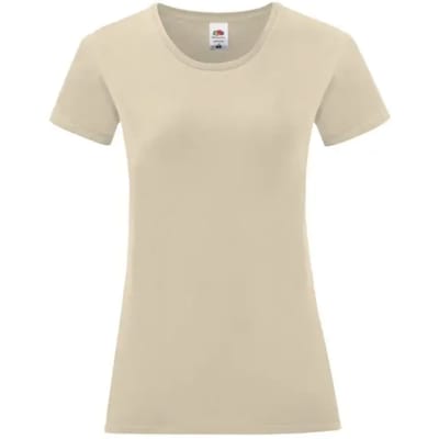 T-shirt dames Fruit of the Loom Iconic 150 T