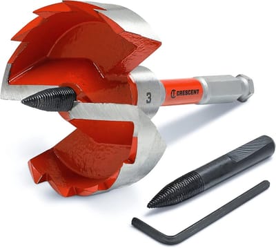 Zelfvoerende Boorbeitel 5" en 3" - Multifunctioneel Gereedschap voor Professioneel en Doe-Het-Zelf Gebruik
