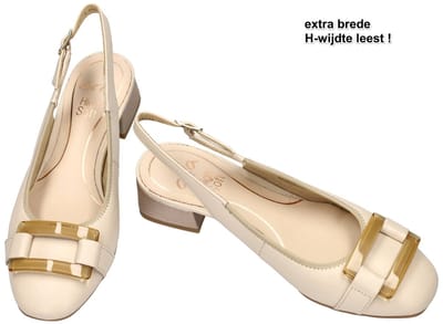 Ara -Dames - crÈme - pumps & hakschoenen - maat 37.5