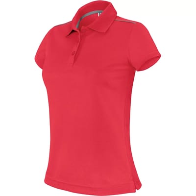 PROACT® Damessportpolo PA481 - Sporty Red - XS