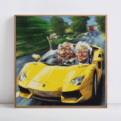 Diamant Schilderij Cartoon Diamant Borduurwerk Volledig Beeld 5d Diamant Hobby En Ambachtelijke Afbeeldingen 40x40