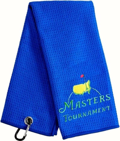 Livano Golf Handdoek - Golfhanddoek - Golf Accessoires - Towel - Comfortabel - Blauw