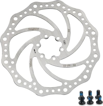6-gaats fietsschijfremschijf 140 mm roestvrij staal voor racefiets en mountainbike