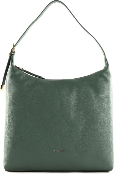 COCCINELLE Leren Schoudertas Coccinelle Gleen Handbag Kale Green Petrol