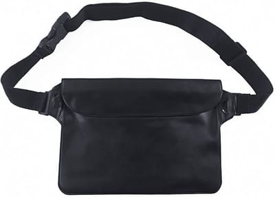 YONO Waterdicht Heuptasje - Dames en Heren - Fanny Pack - Telefoontasje - Zwemmen - Festival - Waterdichte Heuptas - Zwart