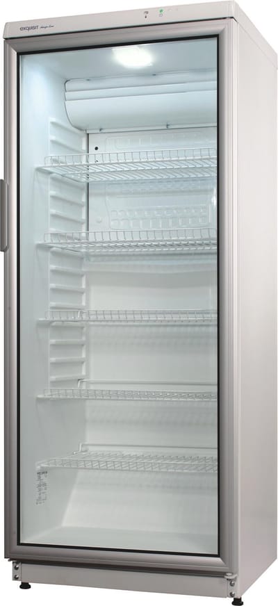 Exquisit GKS290-GT-280-EW - Horeca Koelkast - 290 Liter - Wit - Met LED verlichting
