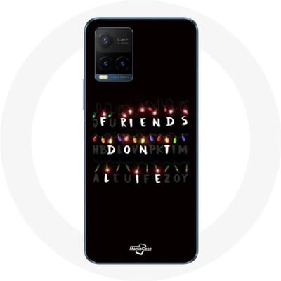 Coque pour Vivo Y21s/Y21 - MANIACASE - Stranger Things - Noir - Souple - Mixte