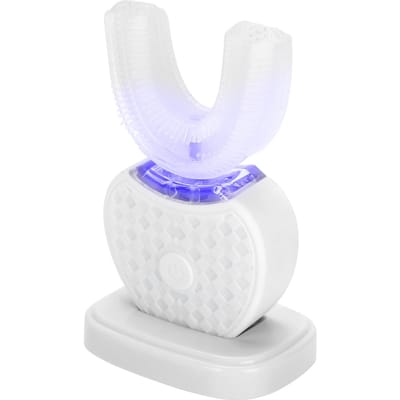 Ultrasone Elektrische Tandenborstel U-vormige Siliconen Whitening Tandenborstel voor Mondverzorging white