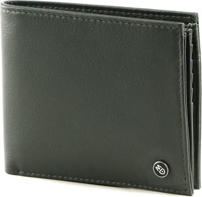 MANDARINA DUCK Leren Portemonnee Downtown Wallet Iron Gate Donkergrijs
