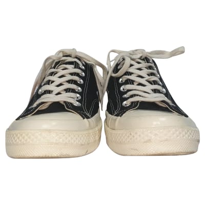 Comme Des Garçons Play x Converse Chuck 70 High-Top "Half Heart" sneakers in zwart katoen