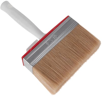 GEKO Blokkwast - 150 mm - Synthetisch en natuurlijk - Houten handvat