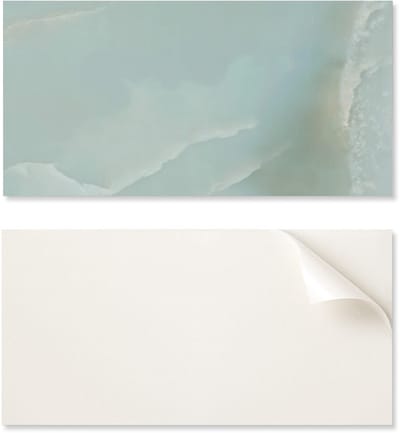 Zelfklevend decoratief paneel voor snelle wandrenovatie, 100x50 cm, natuurlijk marmerpatroon