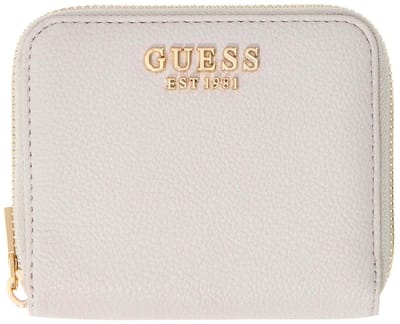 GUESS portemonnee Laurel II SLG Small Zip Around Wallet Ivory crème
