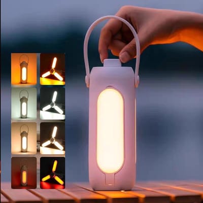 Meedeer Camping Lamp-4 modi(wit licht/warm wit/schemering/SOS)- inklapbare hangende campinglamp-met instelbare helderheid-oplaadbare waterdichte lantaarn-Kampeerlamp-Camping accessoires-Kamperen en outdoor
