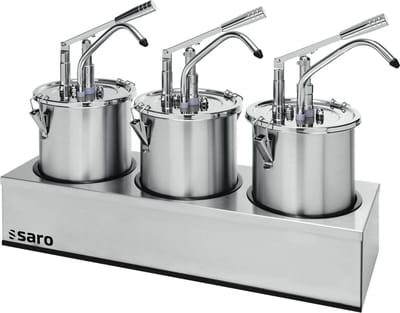 Saro Sausdispenser, Sauce dispenser - model PD-003 3 x 5 ltr
