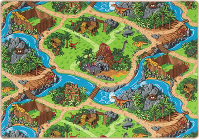 Snapstyle Kinderspel Streets vloerkleed Dinowel