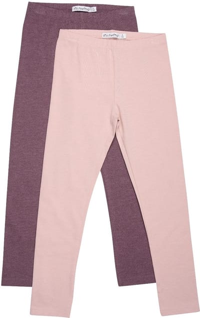 Minymo kinderlegging Basic Leggings (2-pack)