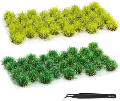 Modelbouw Gras voor Spoorweglandschap - Kunstgras Accessoires voor Miniatuur Decoraties