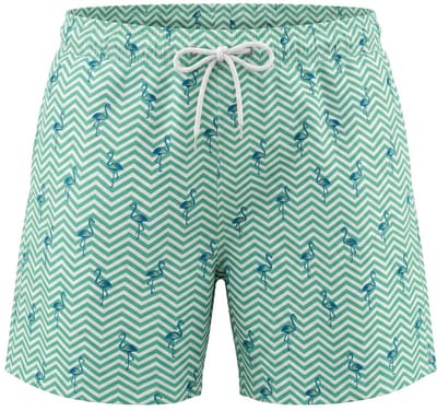 Swimshort Santa Rosa - Green - Maat M - Zwemshort Heren Groen - Swimwearclub