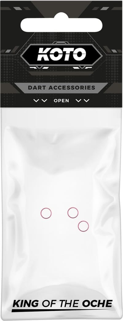 KOTO Aluminium Flight Lock Rings Pink
