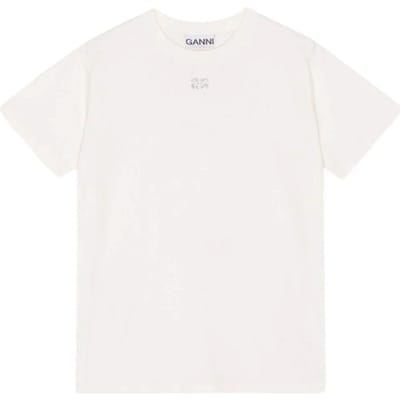GANNI Wit T-shirt en polo