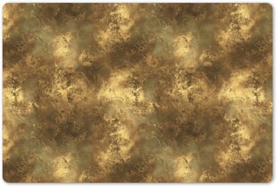 Placemats 45x30 cm - Placemat kunststof - 1 stuk - Antiek - Metaallook - Goud - Borden onderleggers - Decoratie voor op tafel - Keuken tafeldecoratie accessoires - Vinyl onderlegger - Tafelversiering